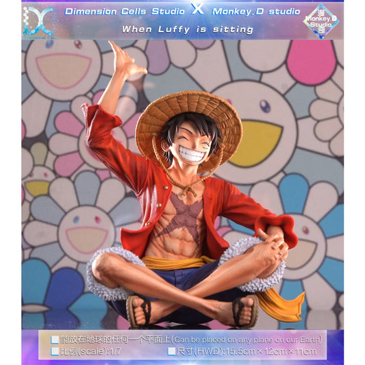 Dimension Cells Studio x Monkey D Studio / ManQi Studio - Sitting Monkey D. Luffyv