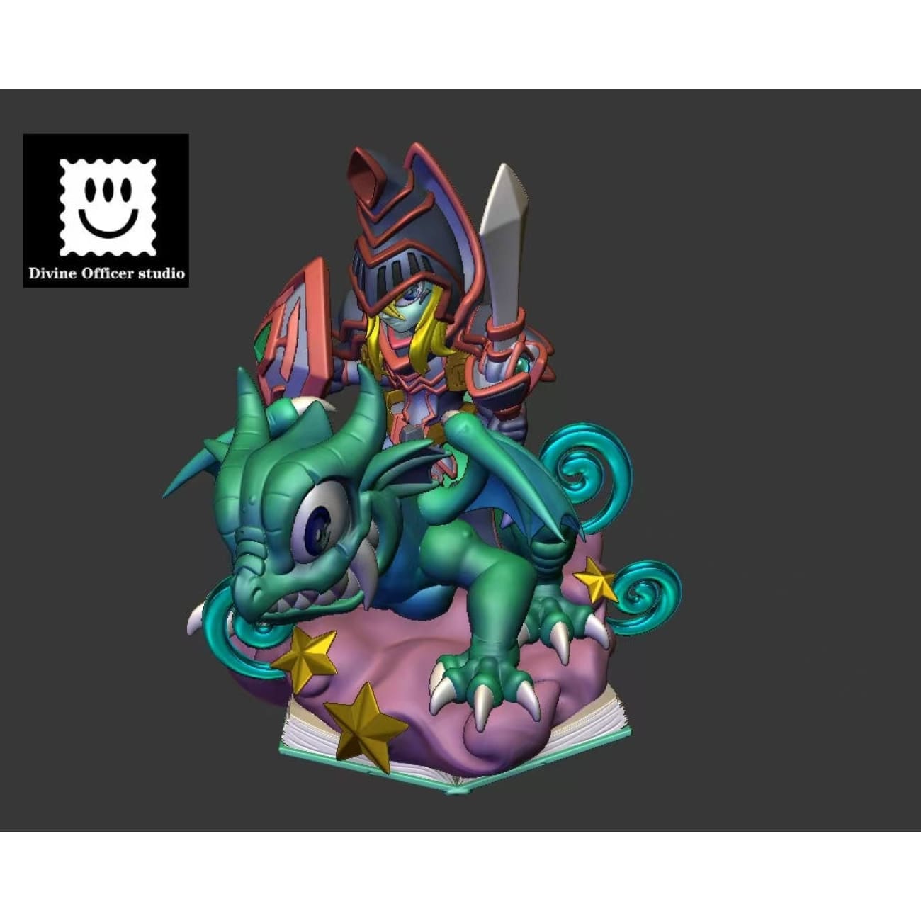 Divine Officer Studio - Timaeus Black Magician & Black Witch [2 Variants]