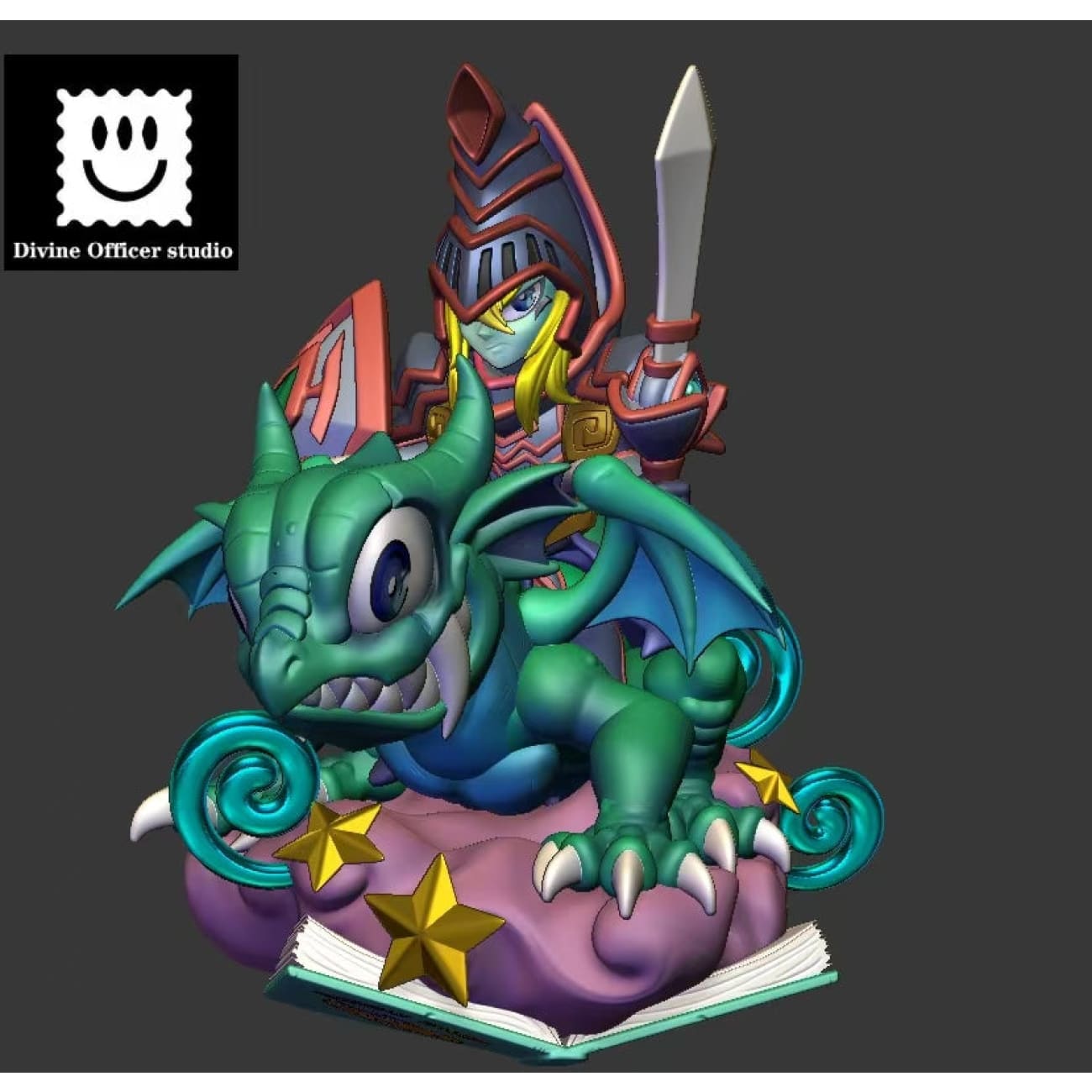 Divine Officer Studio - Timaeus Black Magician & Black Witch [2 Variants]