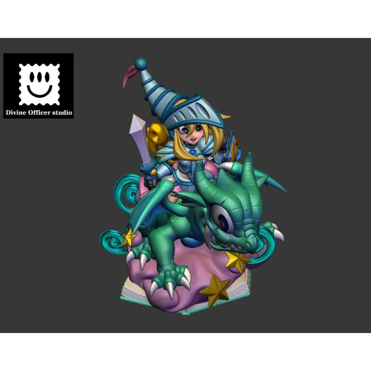 Divine Officer Studio - Timaeus Black Magician & Black Witch [2 Variants]