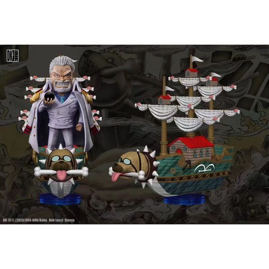 Dk MoWan - Monkey D. Garp, Bogard & Marine Ships [3 Variants]