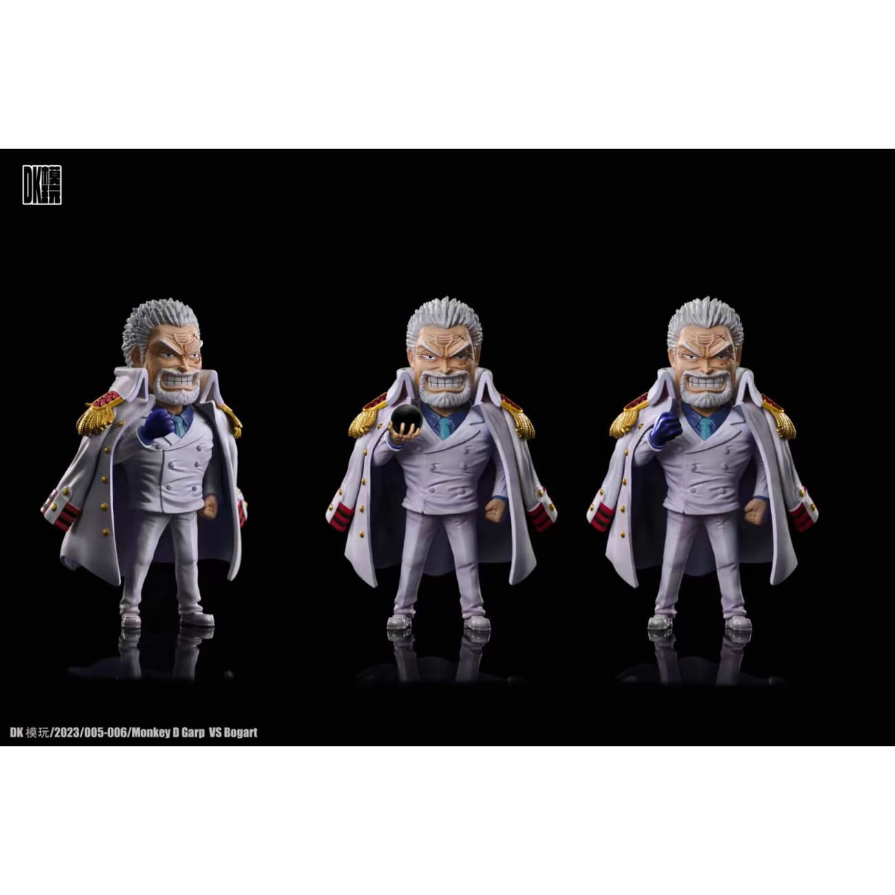 Dk MoWan - Monkey D. Garp, Bogard & Marine Ships [3 Variants]