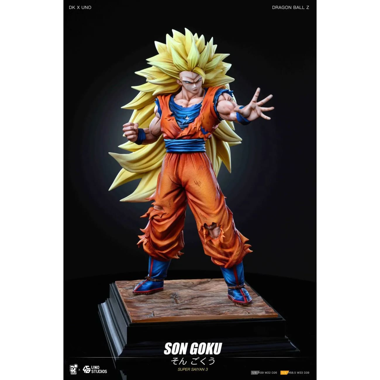DK Studio x UNO Studio - Super Saiyan 3 Son Goku [2 Variants]