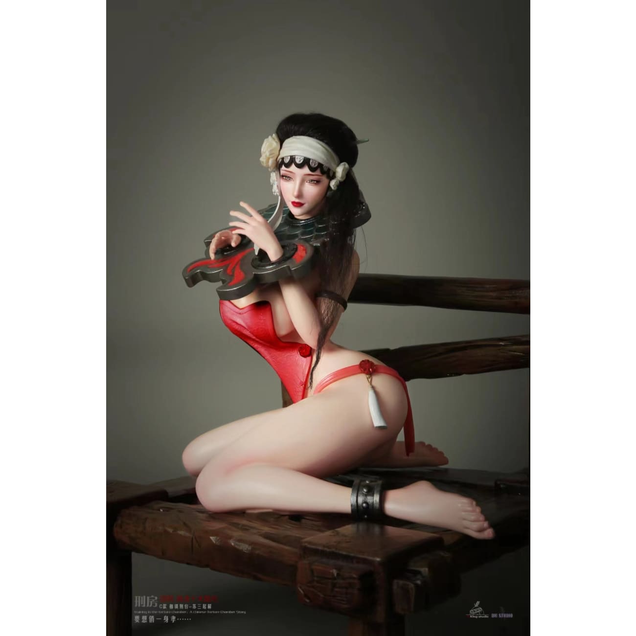 Dking Studio x D Ji Studio - Donkey's Punishment - Pan Jinlian [Version A] / Birdcage Punishment - Xiao Baicai [Version B] / Shackles and Execution Platform - Su Sanqi Released [Version C]