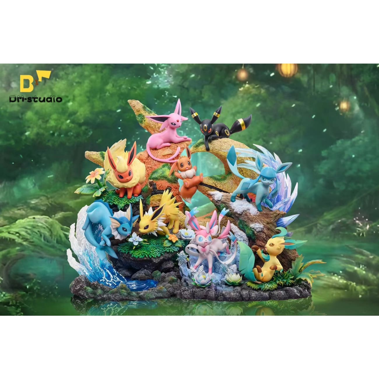 DM Studio - Eevee, Espeon & Umbreon 