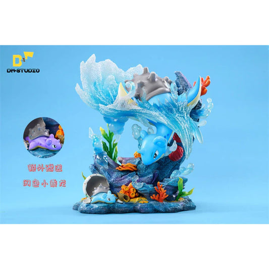DM Studio - Lapras Family [Original Color / Shiny Color]