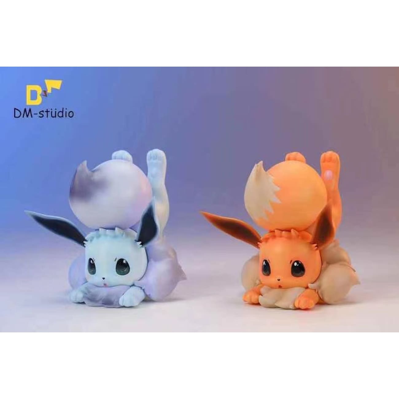 DM Studio - Wrestling Eevee [Original Color / Snow White Color]