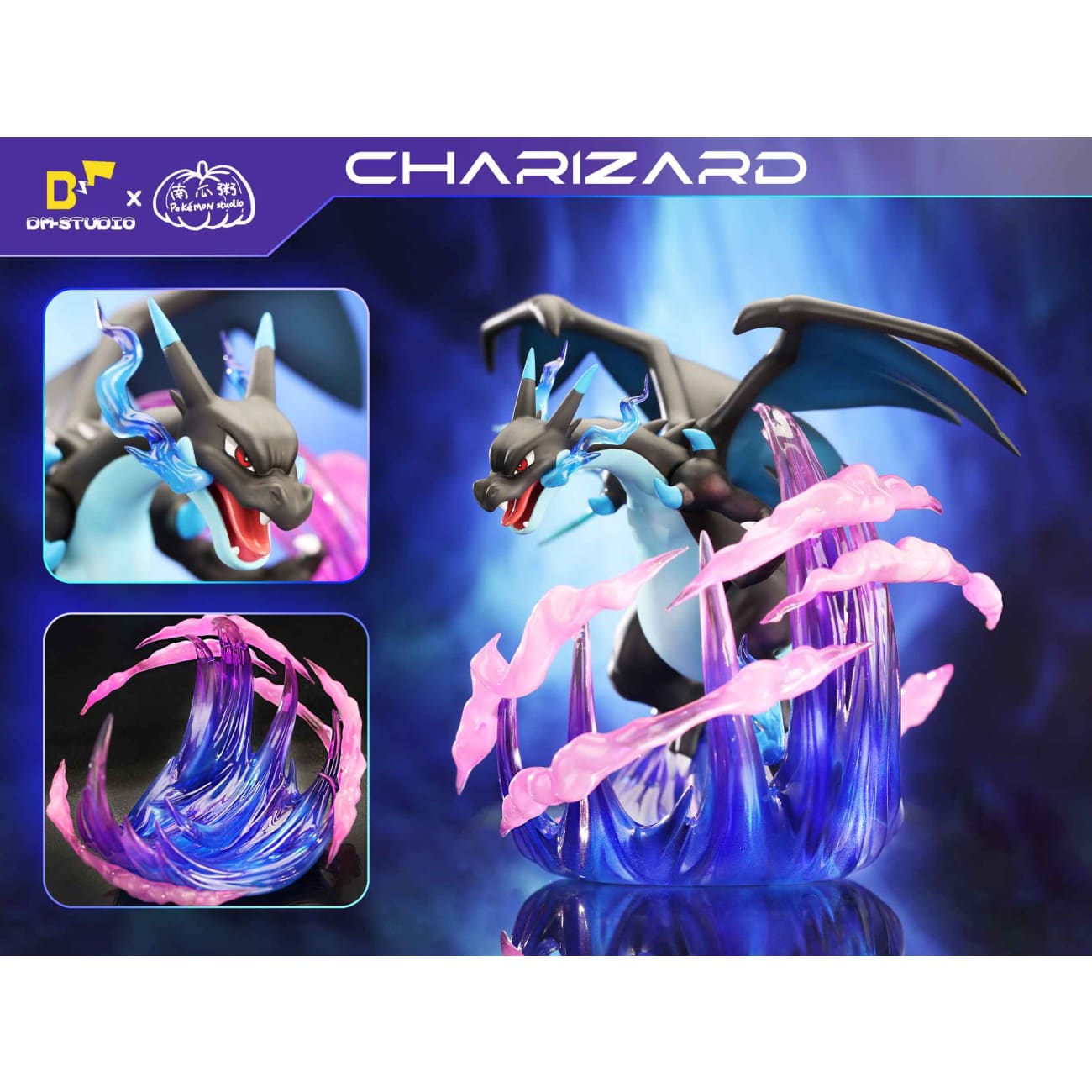 DM Studio x Pumpkin Porridge Studio - Mega Charizard X [2 Variants]
