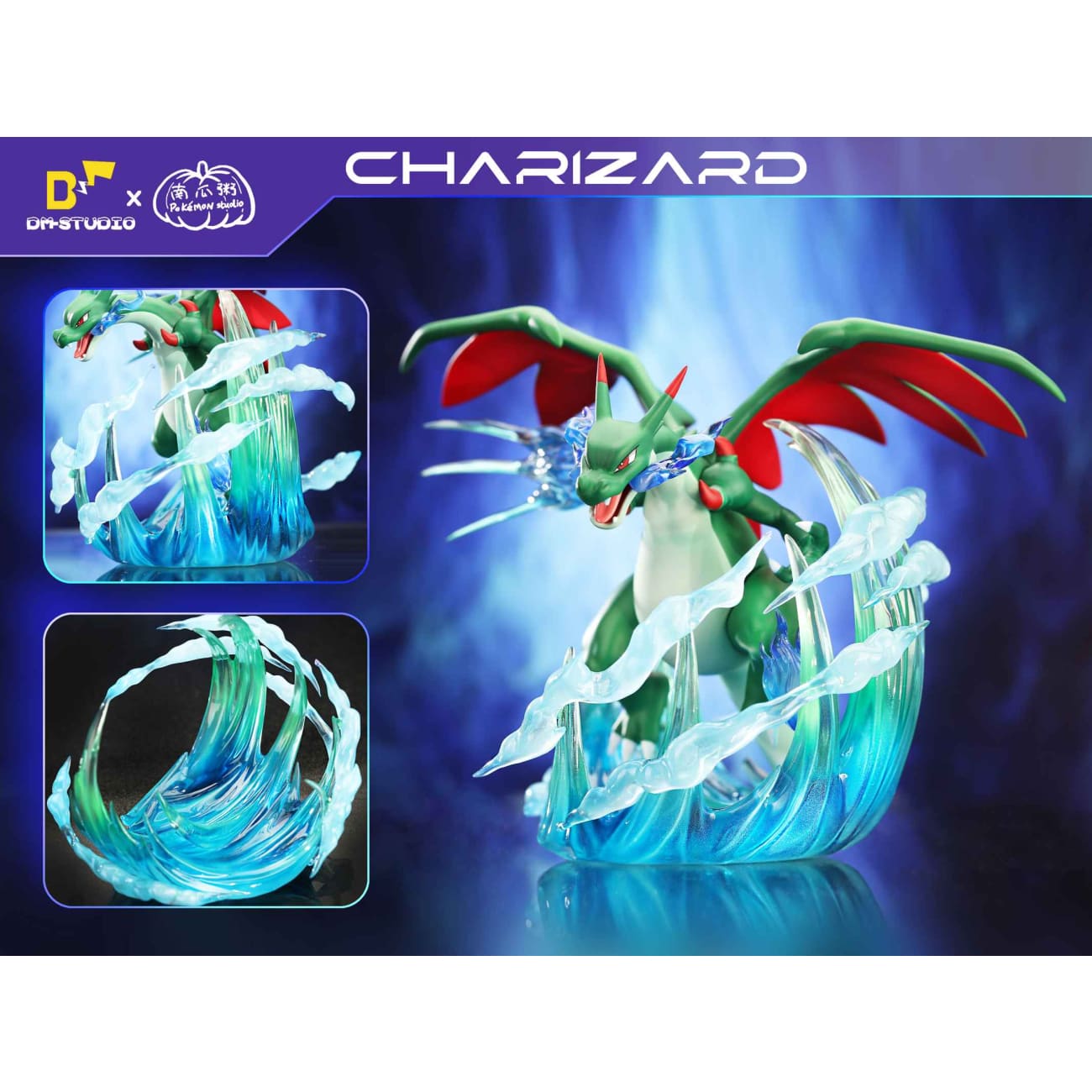 DM Studio x Pumpkin Porridge Studio - Mega Charizard X [2 Variants]