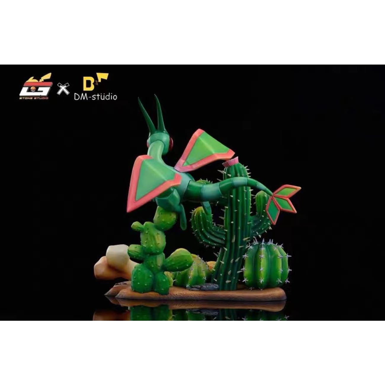 DM Studio X Stone Studio - Flygon, Trapinch & Pikachu