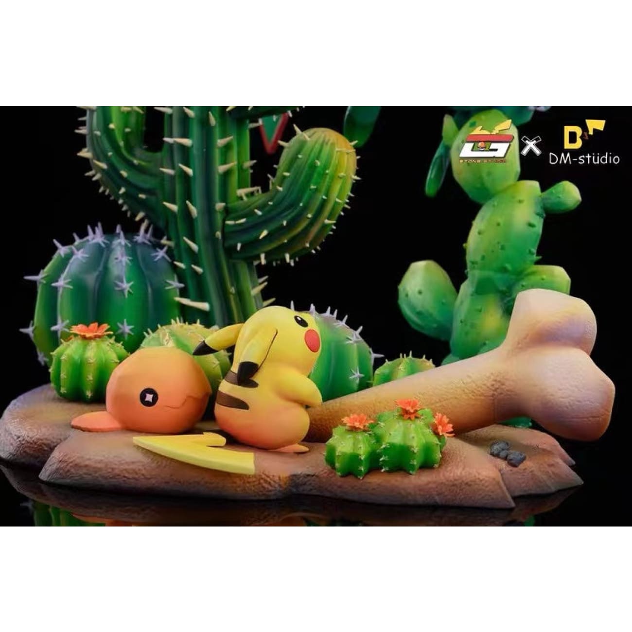 DM Studio X Stone Studio - Flygon, Trapinch & Pikachu