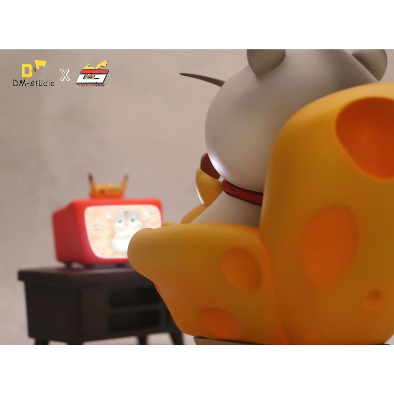 DM Studio X Stone Studio - Hamster Cosplay Pikachu [Gray / Brown]