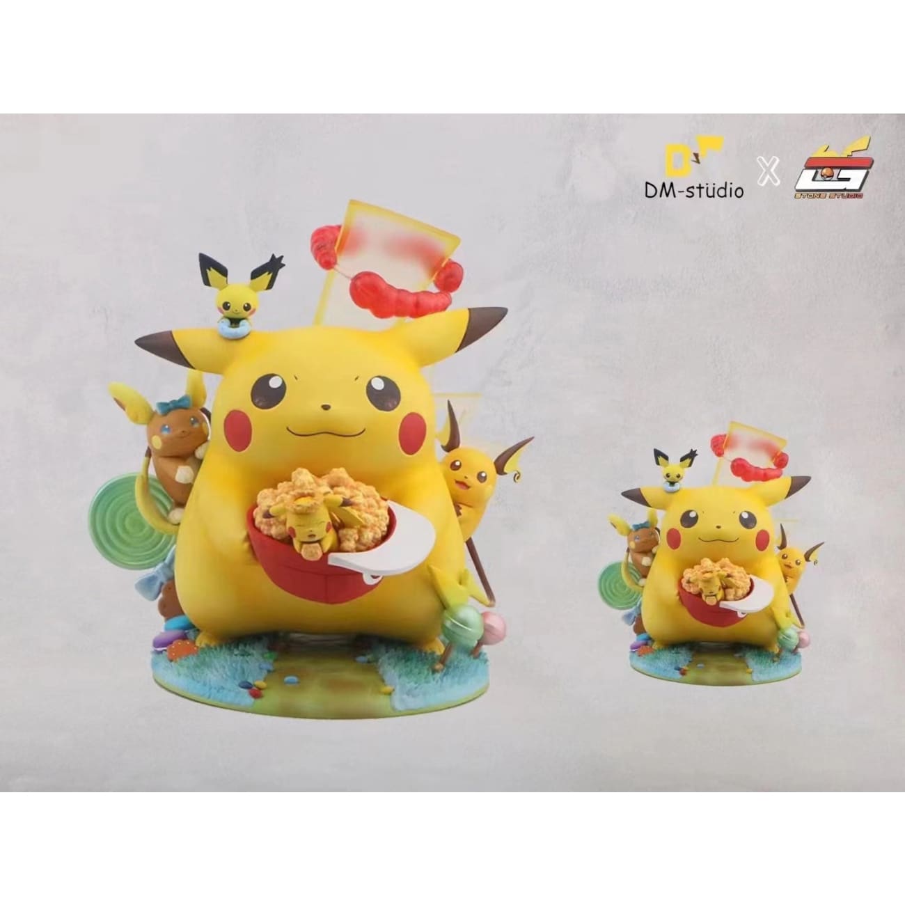 DM Studio x Stone Studio - Pikachu Family [2 Varinats]