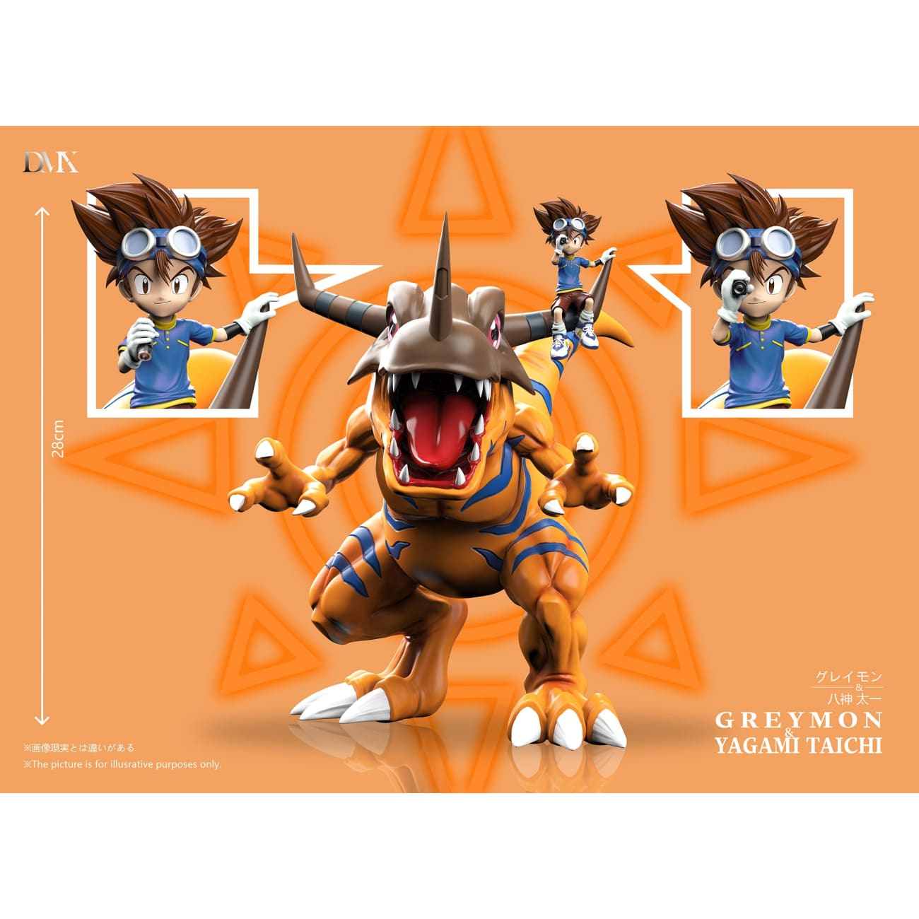 DMX Studio - Greymon & Yagami Taichi [2 Variants]