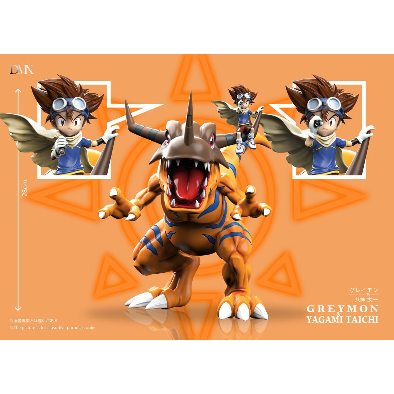 DMX Studio - Greymon & Yagami Taichi [2 Variants]