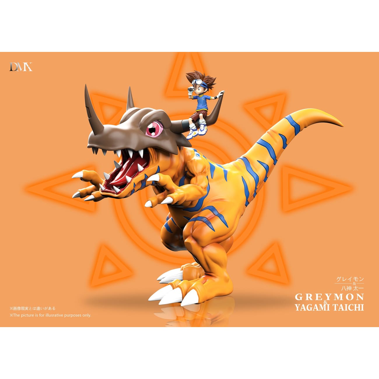 DMX Studio - Greymon & Yagami Taichi [2 Variants]