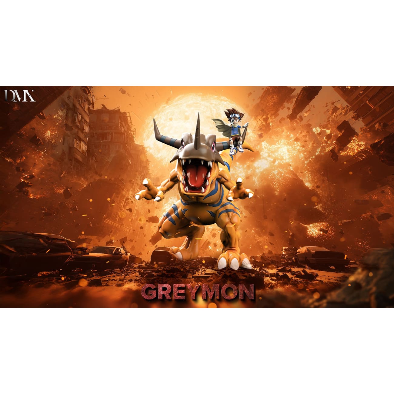 DMX Studio - Greymon & Yagami Taichi [2 Variants]