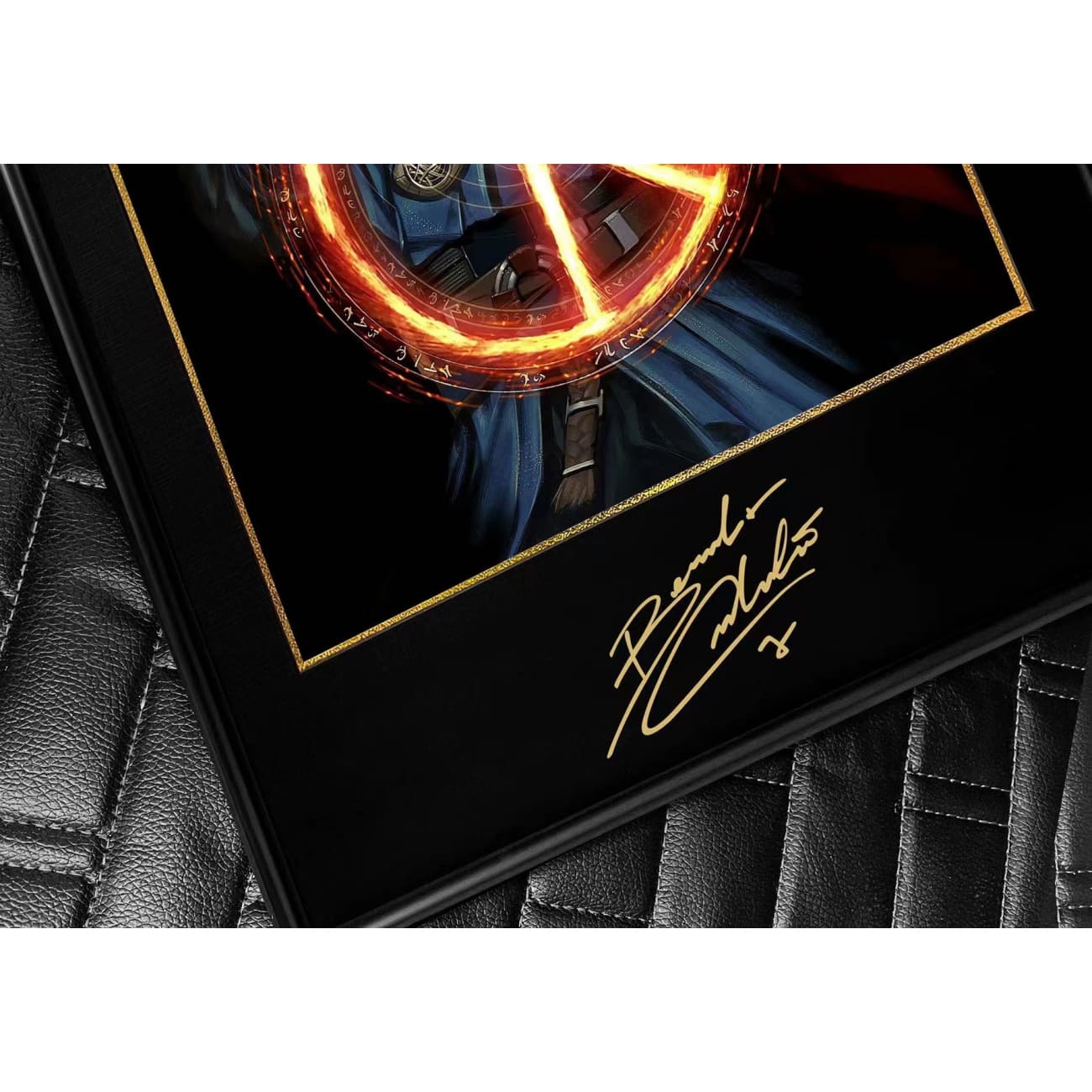 Doctor Strange Poster Frame with Benedict Cumberbatch Signature