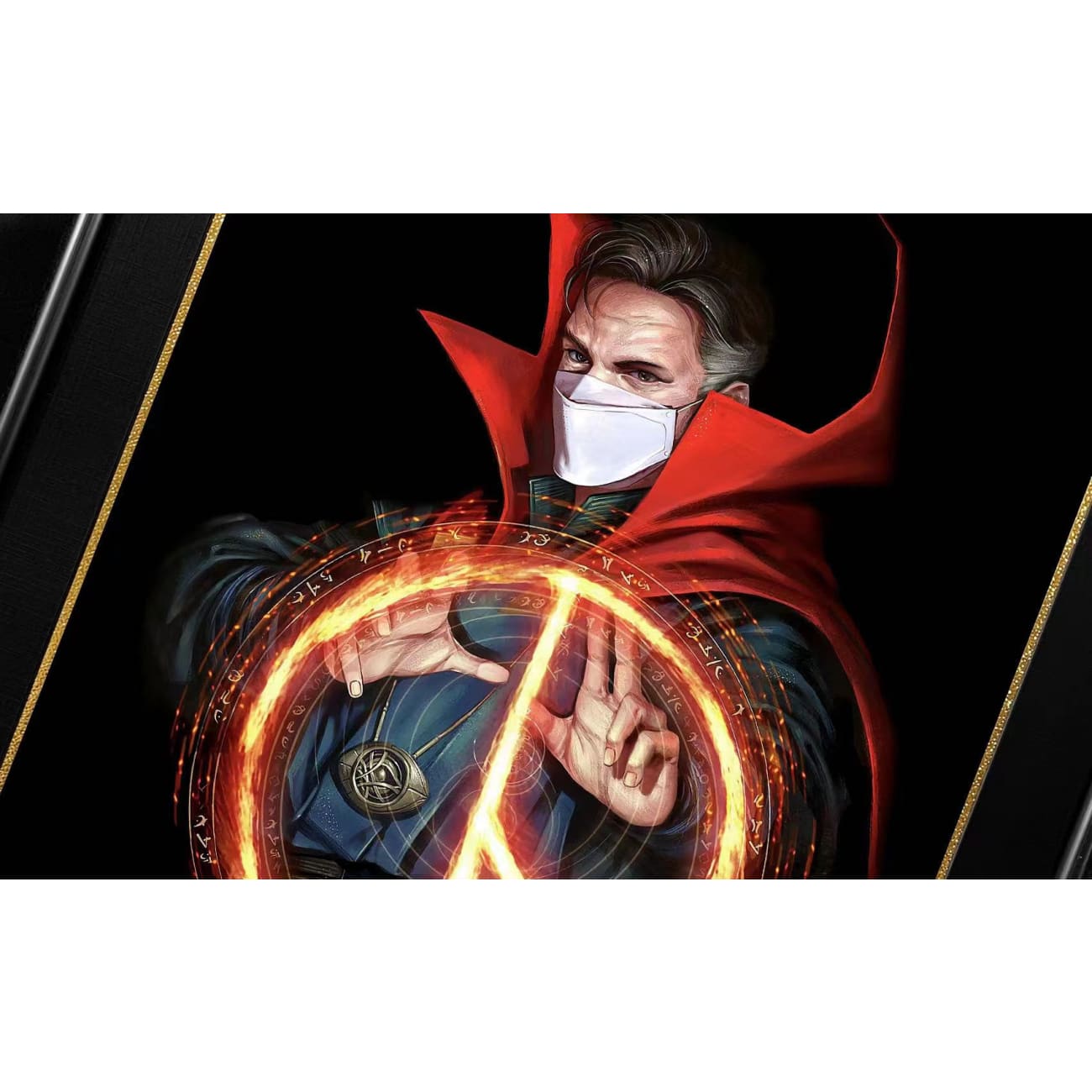 Doctor Strange Poster Frame with Benedict Cumberbatch Signature