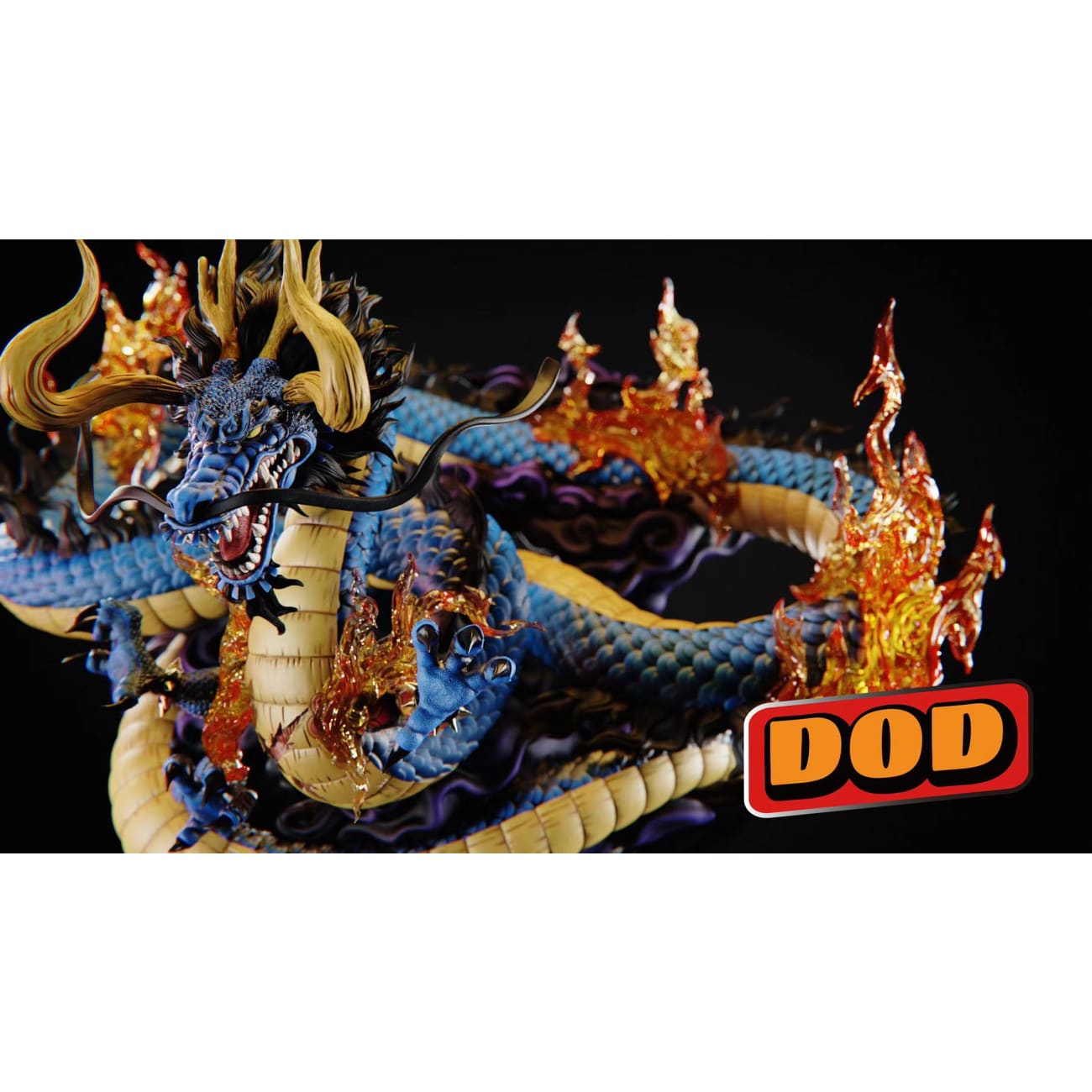 DOD Studio - Kaido Dragon Form [Flaming Version /  Azure Version]