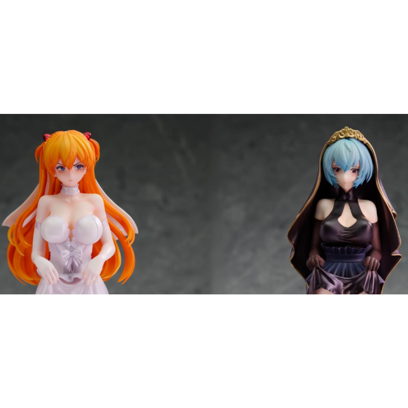 Dolphin Studio - Asuka Langley Soryu / Rei Ayanami Wedding Dress Ver. [Cast Off]