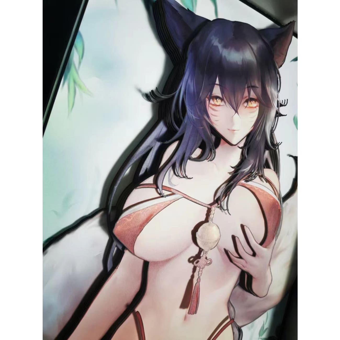 Dorobou Neko Studio - Ahri / The Nine-Tailed Fox 3D Cast Off Poster Frame [DSL-009]