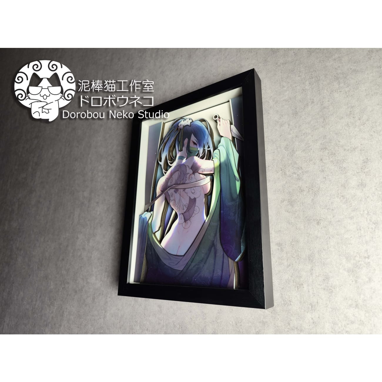 Dorobou Neko Studio - Akali 3D Cast Off Poster Frame [DSMG-004]
