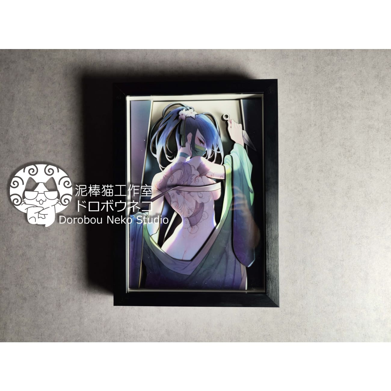Dorobou Neko Studio - Akali 3D Cast Off Poster Frame [DSMG-004]