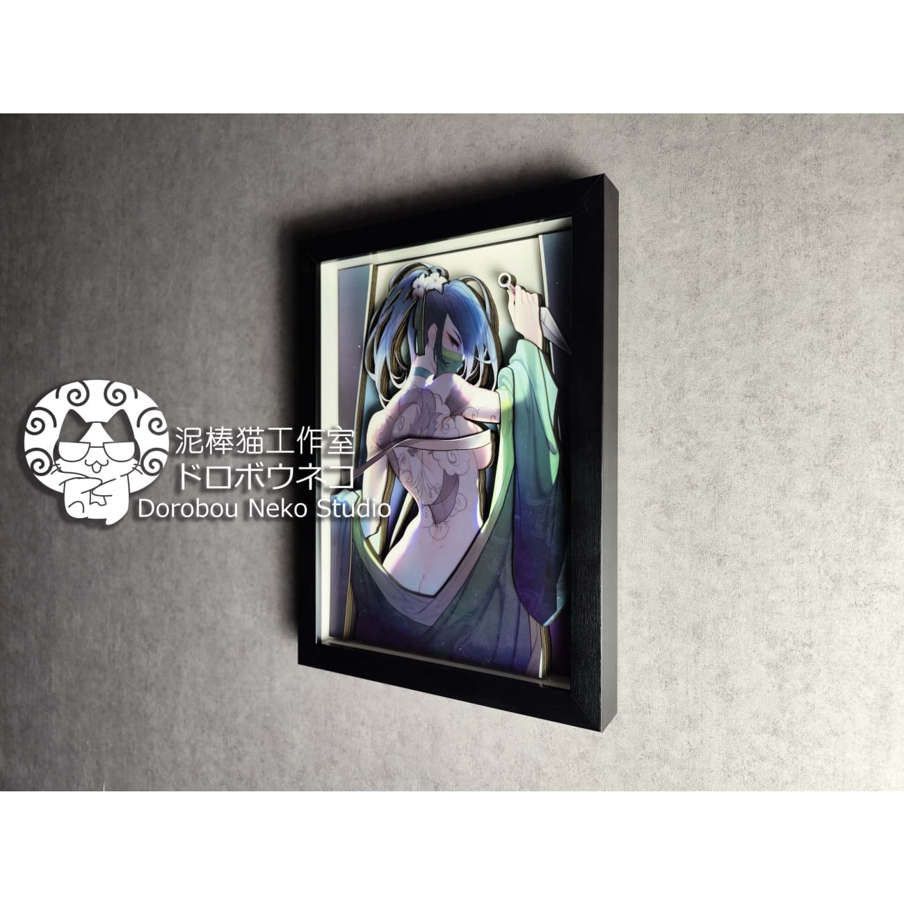 Dorobou Neko Studio - Akali 3D Cast Off Poster Frame [DSMG-004]