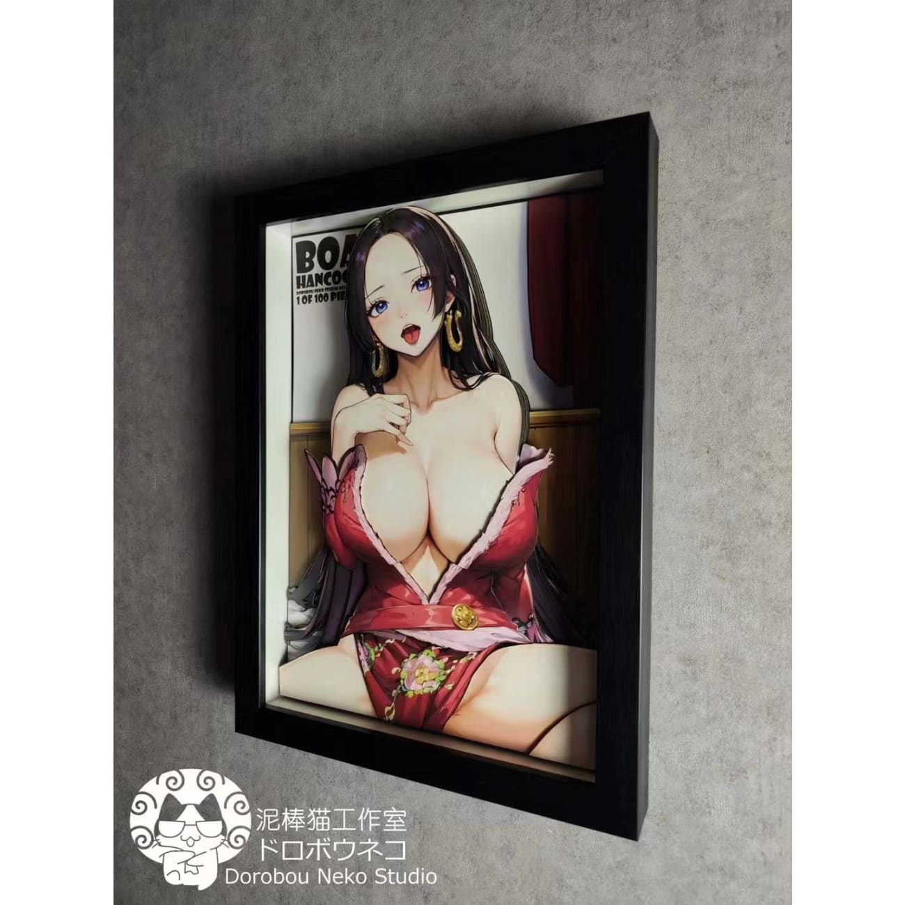 Dorobou Neko Studio - Boa·Hancock 3D Cast Off Poster Frame [DSDX-005]