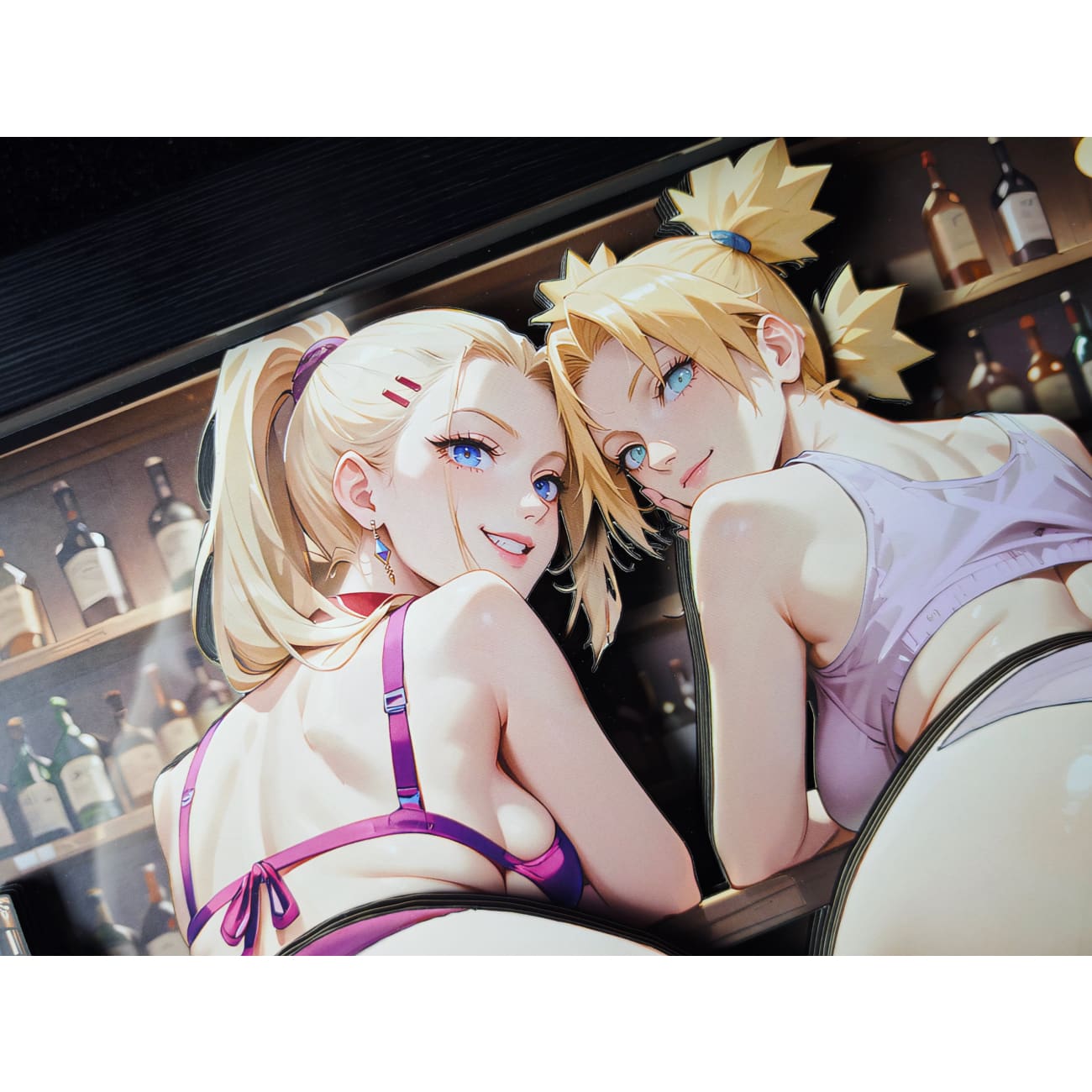 Dorobou Neko Studio - Ino Yamanaka & Temari 3D Poster Frame [DSMP-014]