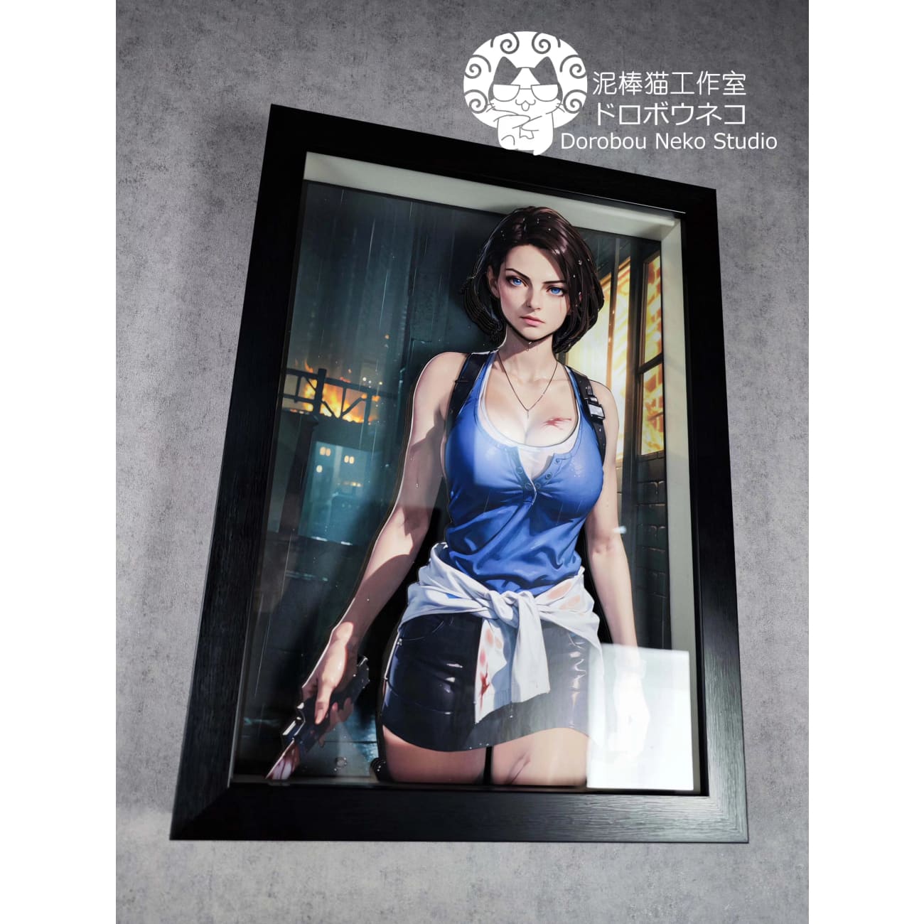 Dorobou Neko Studio - Jill Valentine 3D Cast Off Poster Frame [DSMG-046]