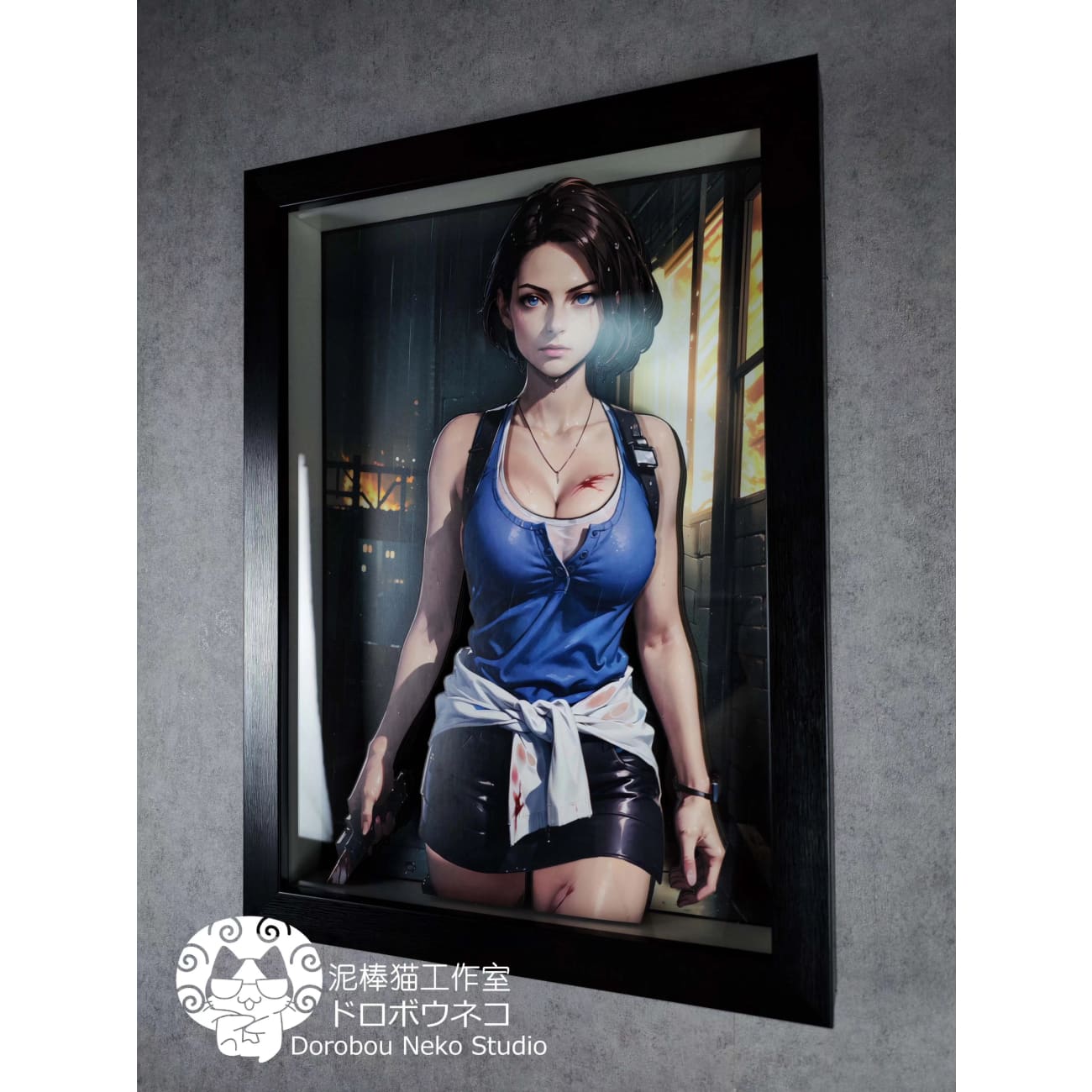 Dorobou Neko Studio - Jill Valentine 3D Cast Off Poster Frame [DSMG-046]