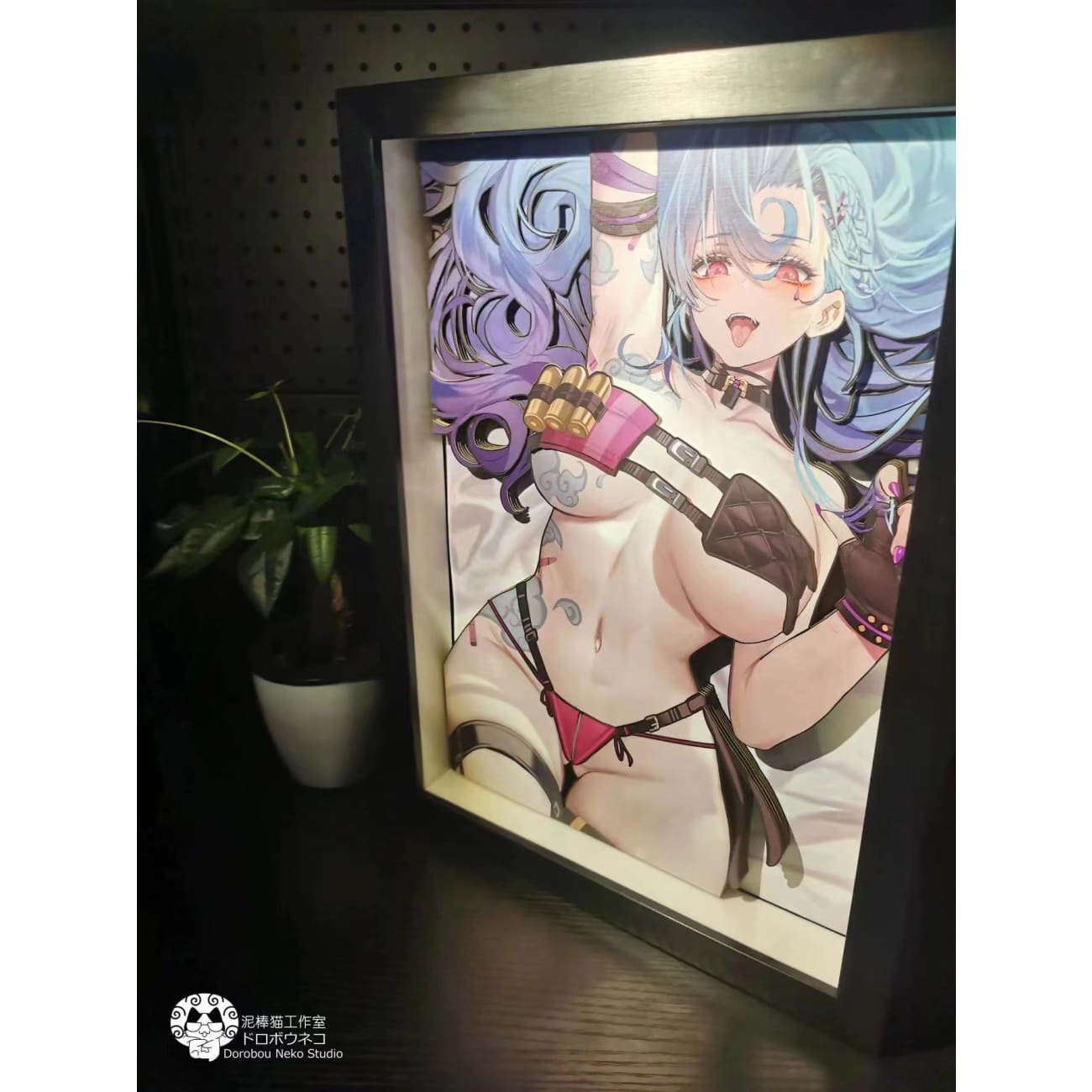 Dorobou Neko Studio - Jinx 3D Cast Off Poster Frame 