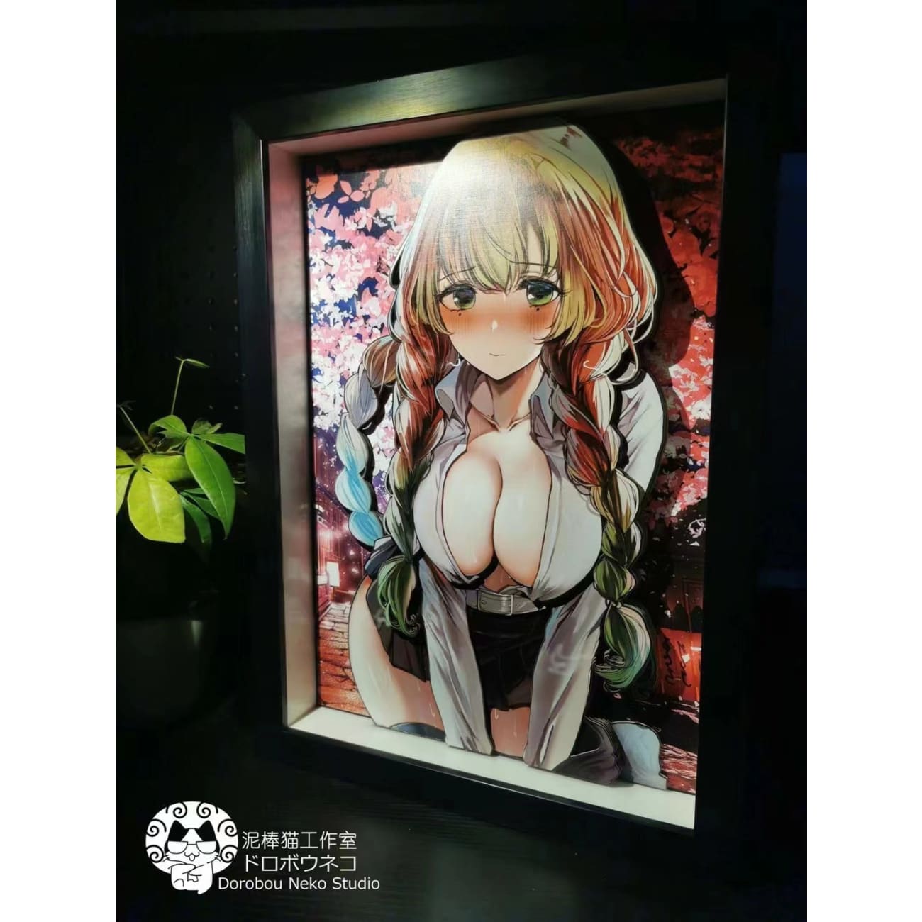 Dorobou Neko Studio - Kanroji Mitsuri 3D Poster Frame