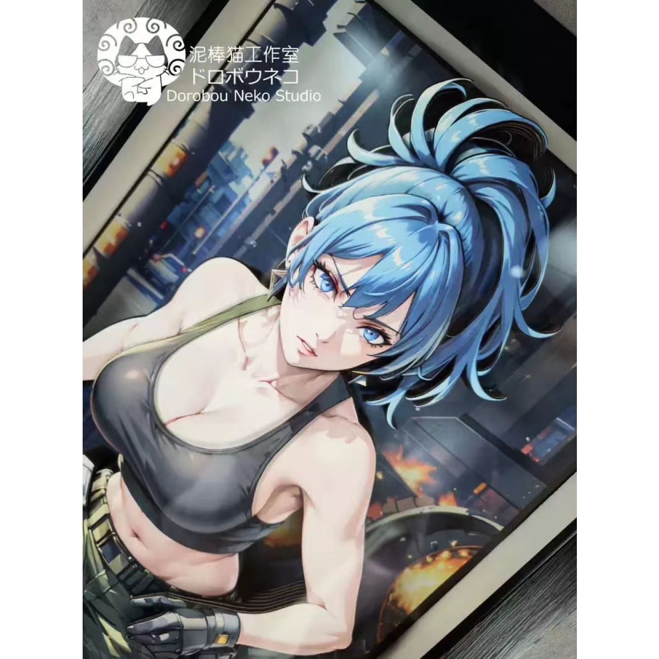 Dorobou Neko Studio - Leona Heidern 3D Cast Off Poster Frame [DSMG-033]