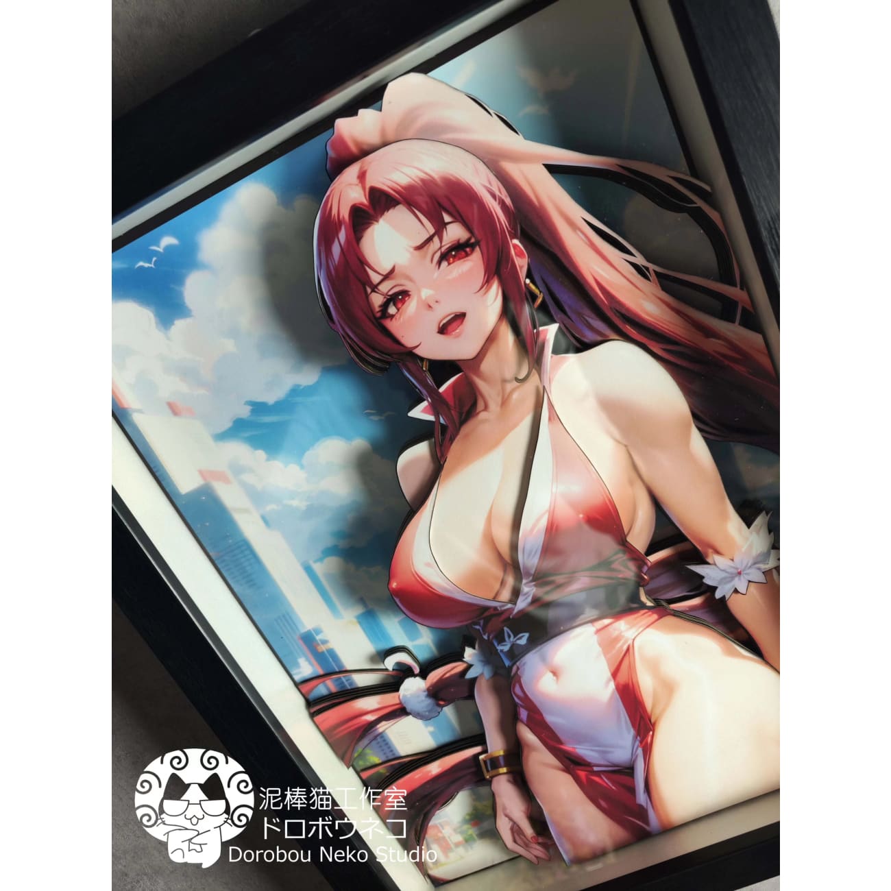 Dorobou Neko Studio - Mai Shiranui 3D Cast Off Poster Frame [DSMG-011]
