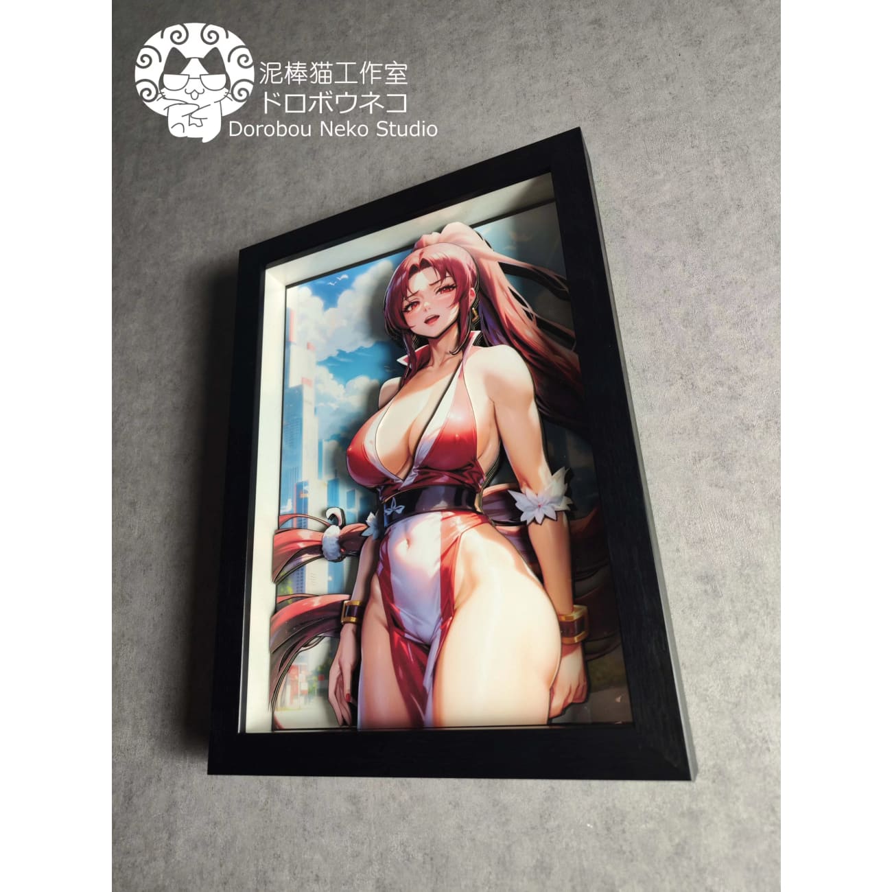 Dorobou Neko Studio - Mai Shiranui 3D Cast Off Poster Frame [DSMG-011]