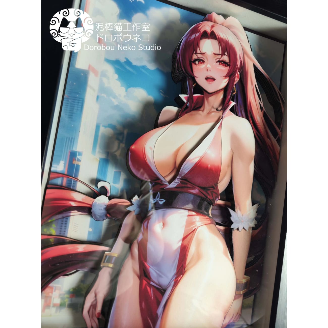 Dorobou Neko Studio - Mai Shiranui 3D Cast Off Poster Frame [DSMG-011]