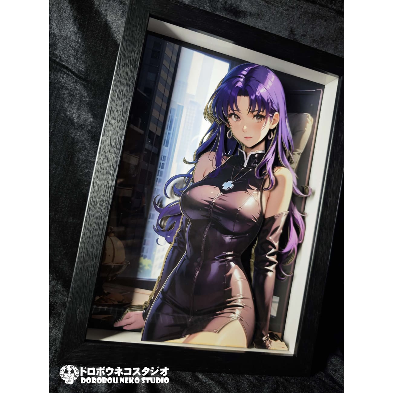 Dorobou Neko Studio - Misato Katsuragi 3D Poster Frame [DSMG-094]