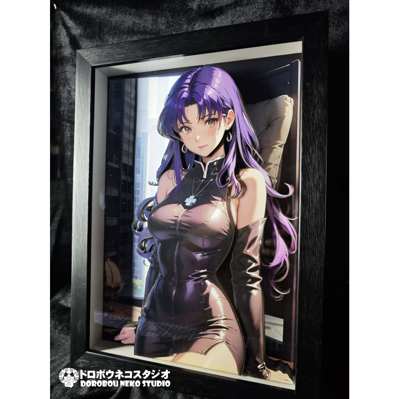 Dorobou Neko Studio - Misato Katsuragi 3D Poster Frame [DSMG-094]