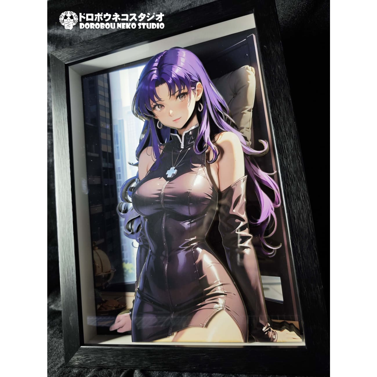 Dorobou Neko Studio - Misato Katsuragi 3D Poster Frame [DSMG-094]