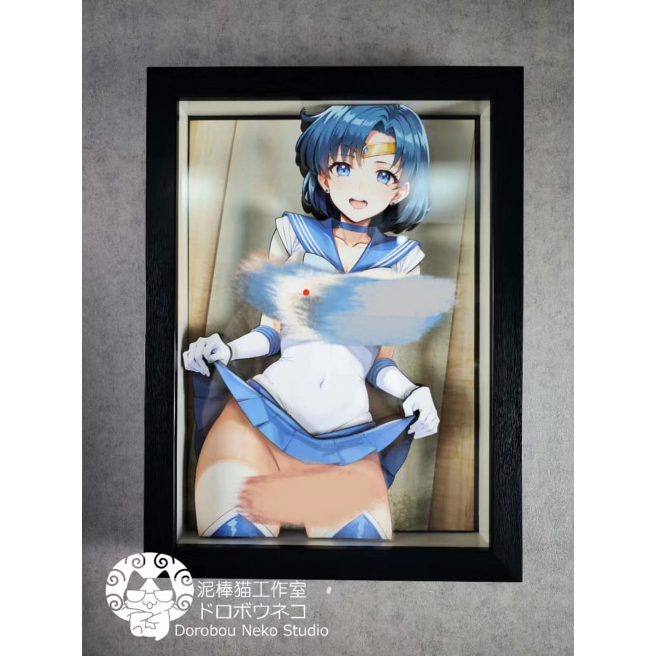 Dorobou Neko Studio - Mizuno Ami Sailor Mercury 3D Cast Off Poster Frame [DSMG-024]