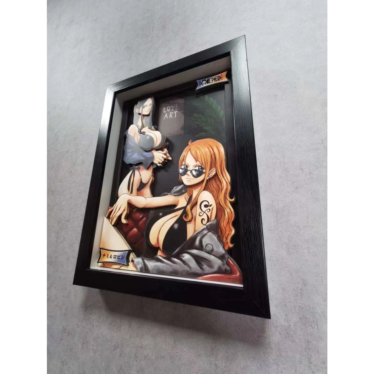 Dorobou Neko Studio - Nami and Nico Robin Cast Off 3D Poster Frame [DSM-004]