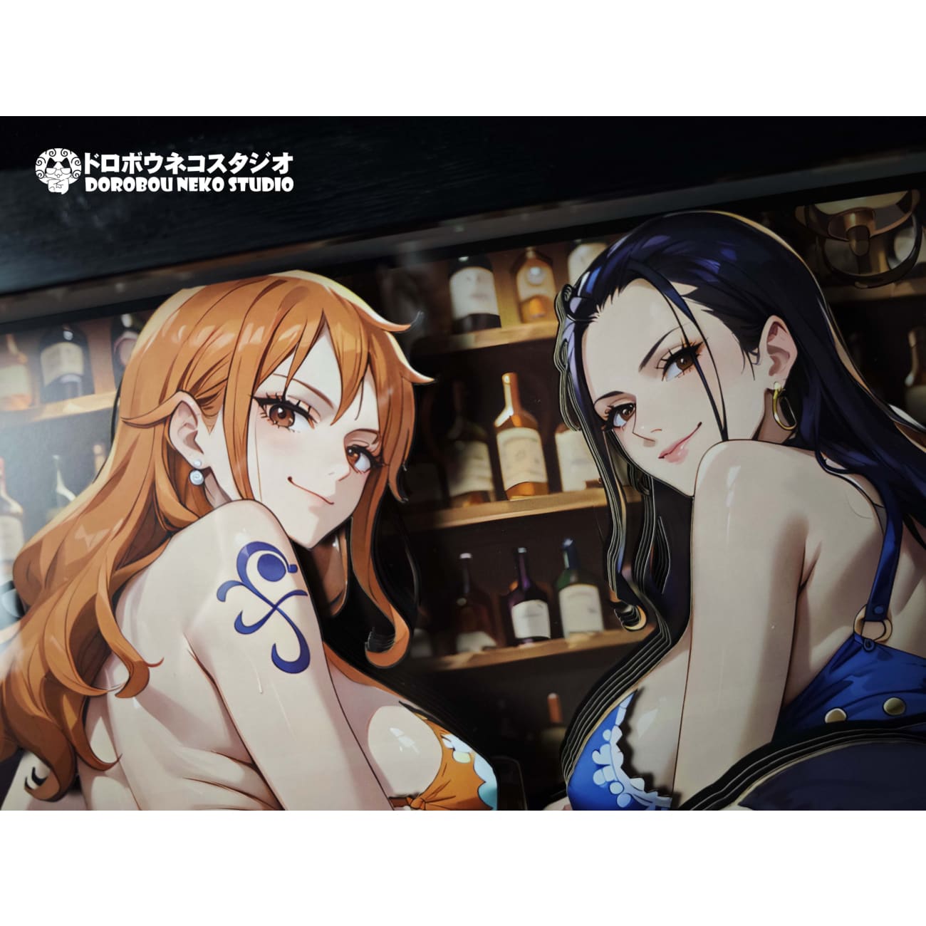 Dorobou Neko Studio - Nami & Nico Robin 3D Poster Frame [DSMP-004]