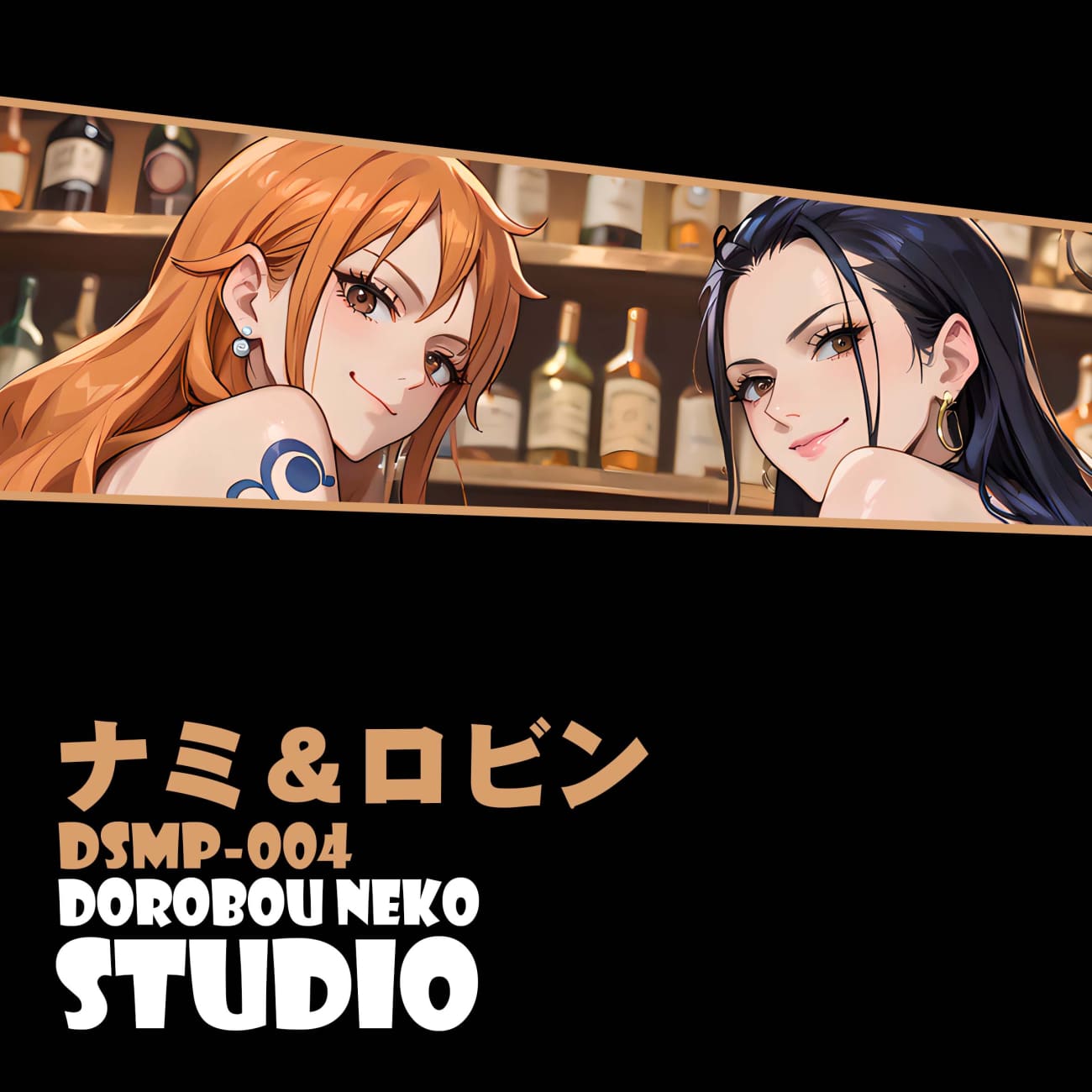 Dorobou Neko Studio - Nami & Nico Robin 3D Poster Frame [DSMP-004]
