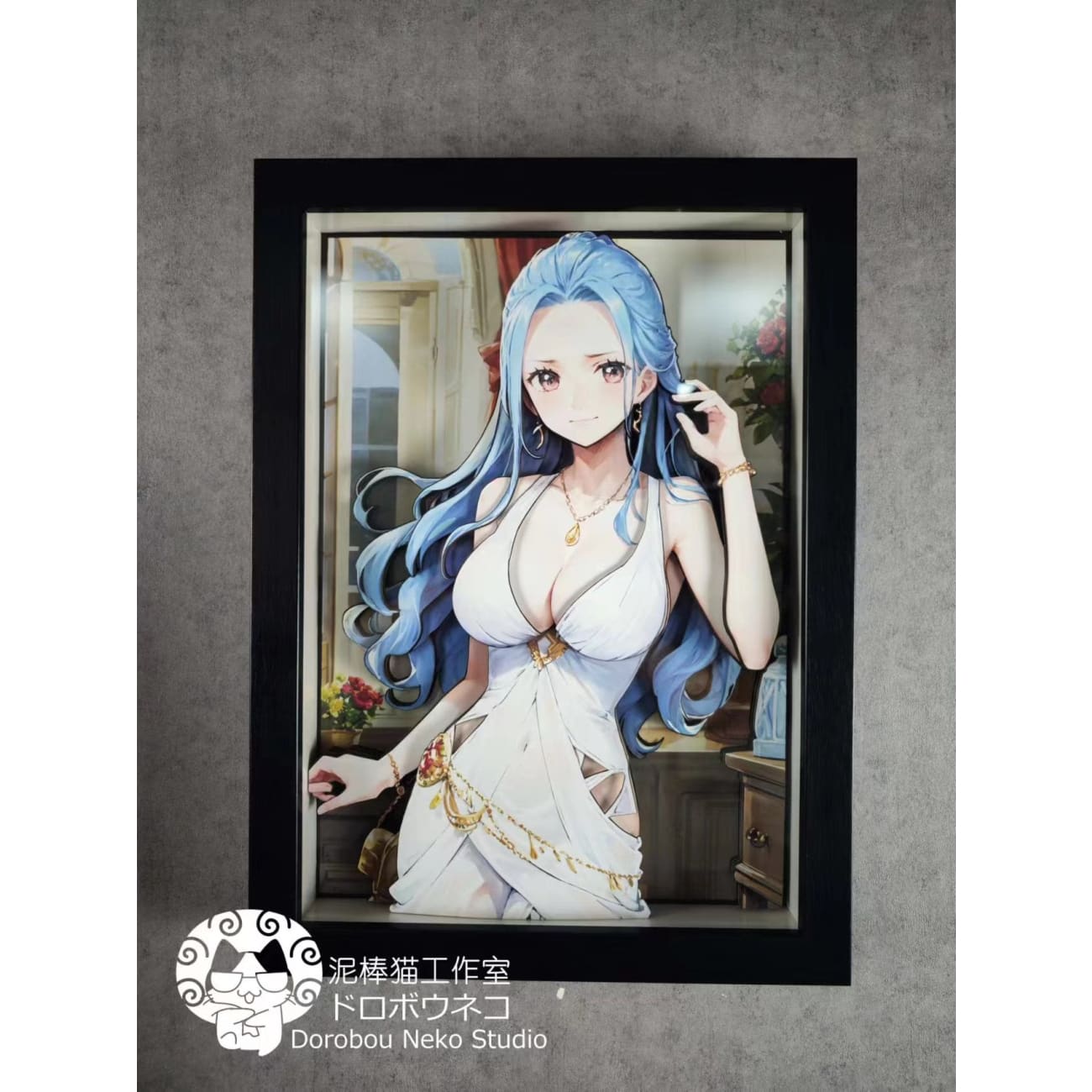 Dorobou Neko Studio - Nefertari Vivi 3D Cast Off Poster Frame [DSMG-022] 