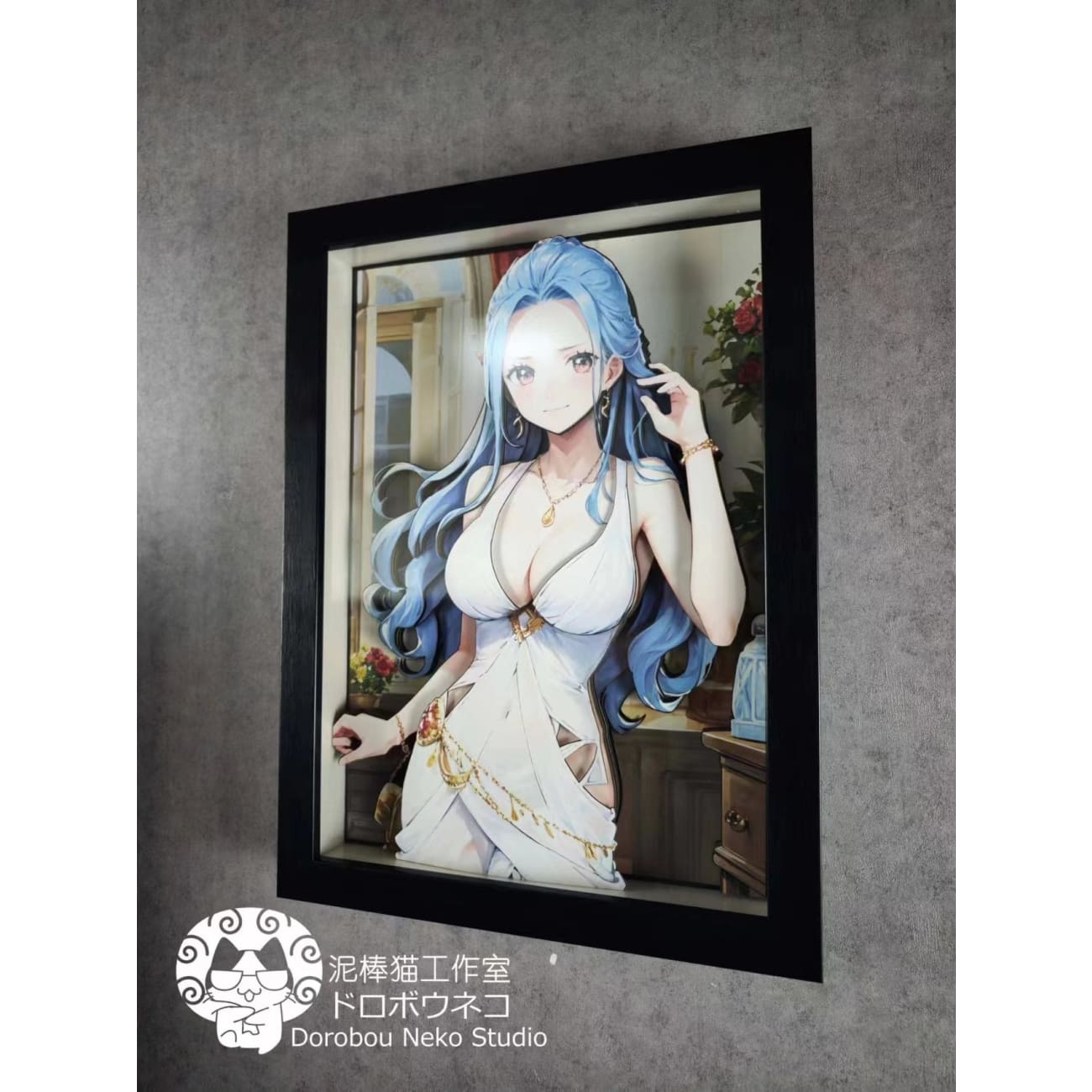 Dorobou Neko Studio - Nefertari Vivi 3D Cast Off Poster Frame [DSMG-022] 