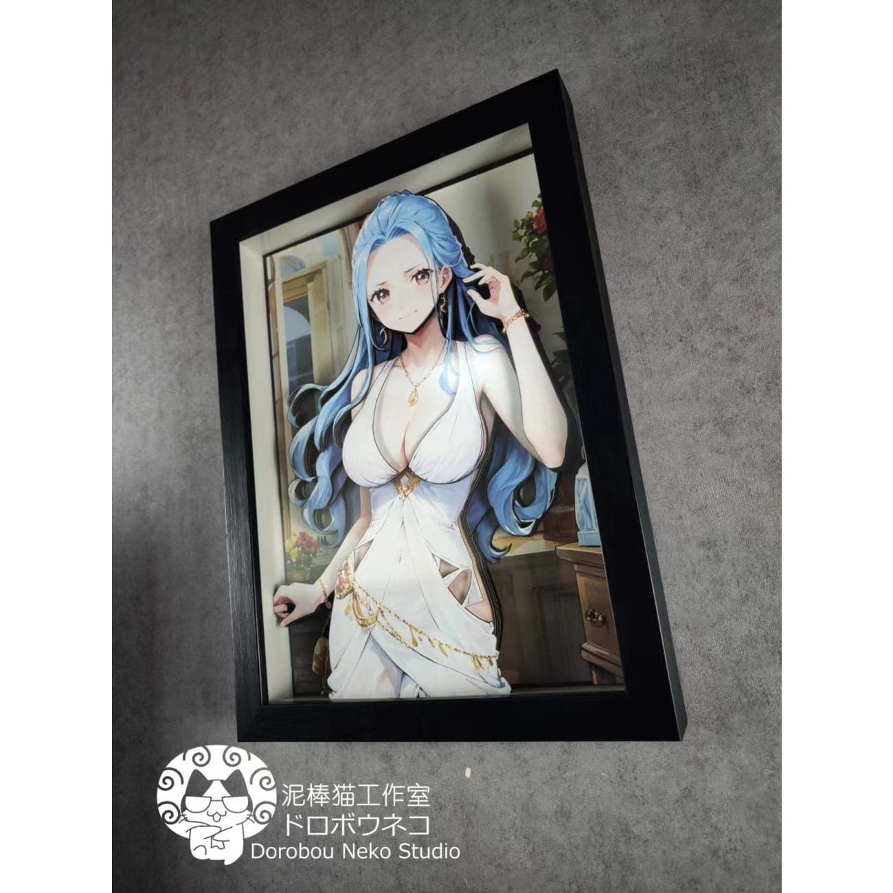 Dorobou Neko Studio - Nefertari Vivi 3D Cast Off Poster Frame [DSMG-022] 