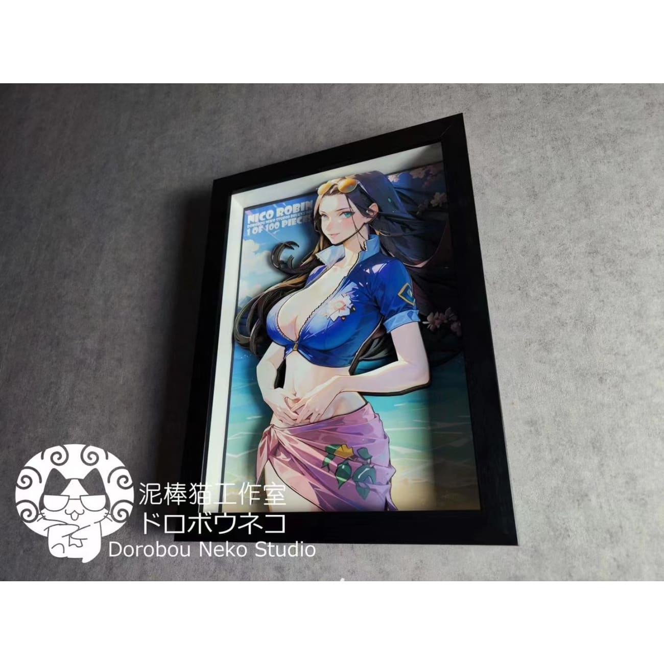 Dorobou Neko Studio - Nico Robin 3D Cast Off Poster Frame [DSDX-002]